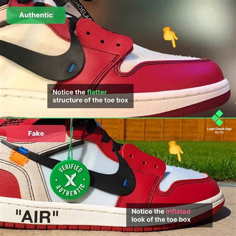 nike air jordan 1 x off white real vs fake|jordan 1 off white.